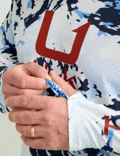 Huk Gear Performance Tops-KC Print Icon Performance Crew Naval Academy Grazier