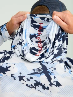 Huk Gear Performance Tops-KC Print Icon Performance Hoodie KC Naval Academy Grazier