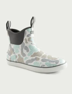 Huk Gear Boots & Shoes|Rainwear-KC Print Rogue Wave Boots KC Volcanic Ash Camo