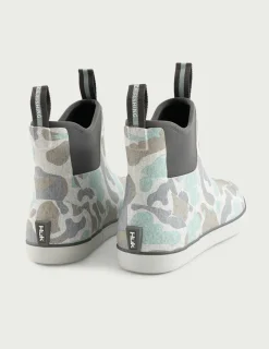 Huk Gear Boots & Shoes|Rainwear-KC Print Rogue Wave Boots KC Volcanic Ash Camo