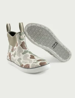 Huk Gear Boots & Shoes|Rainwear-KC Print Rogue Wave Boots KC Army Camo