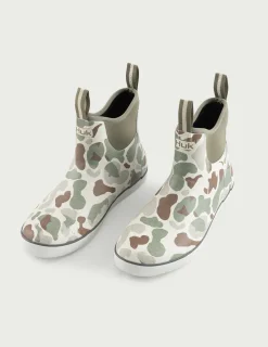 Huk Gear Boots & Shoes|Rainwear-KC Print Rogue Wave Boots KC Army Camo