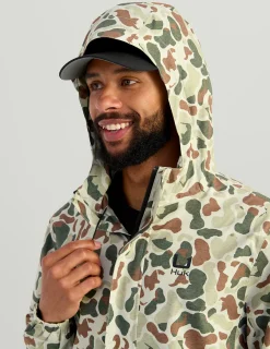 Huk Gear Rainwear-KC Print Storm Jacket 2.0 KC Army Camo