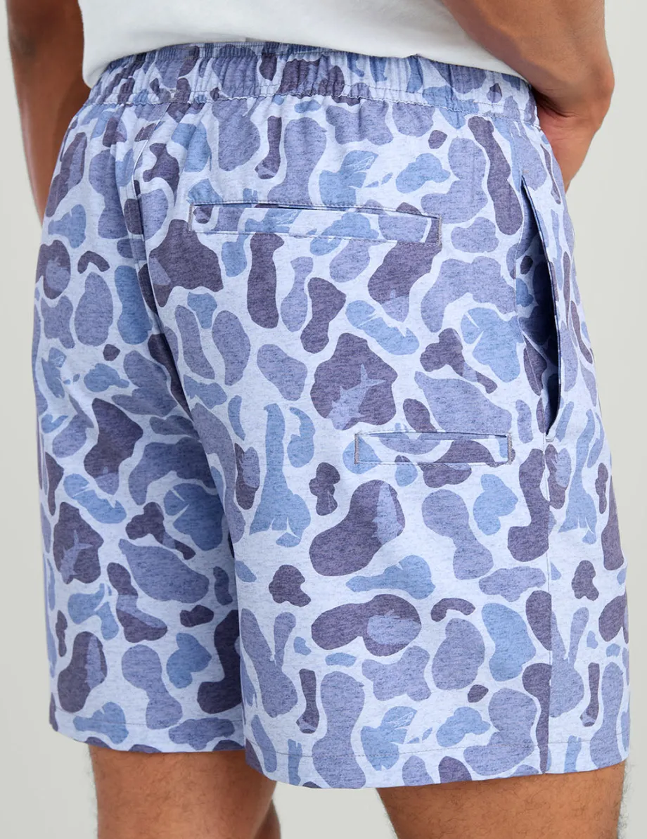 Huk Gear Swim-KC Pursuit Volley Swim Short KC Water Camo