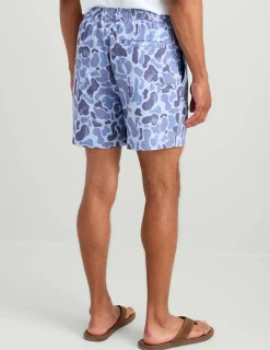 Huk Gear Swim-KC Pursuit Volley Swim Short KC Water Camo