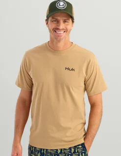 Huk Gear T-Shirts-KC Sketch Series Tee Marl