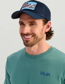 Huk Gear T-Shirts-KC Sketch Series Tee North Atlantic