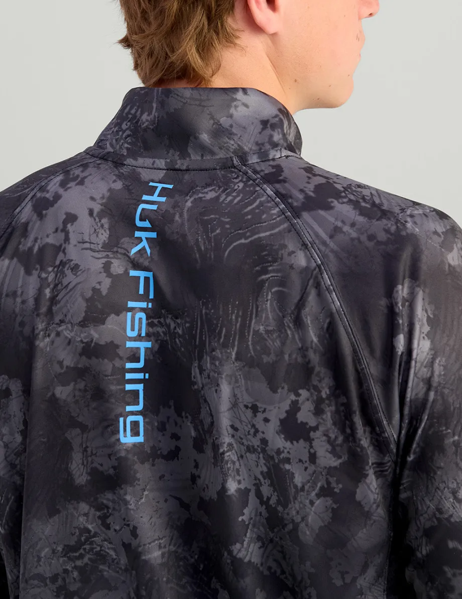 Huk Gear Performance Tops-KC Subphantis 1/4 Zip KC Subphantis Night Vision