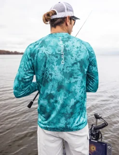 Huk Gear Performance Tops-KC Subphantis Pursuit Performance Crew KC Subphantis Shallows