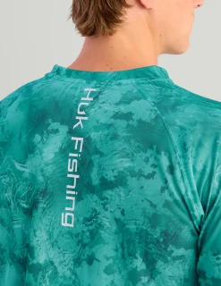 Huk Gear Performance Tops-KC Subphantis Pursuit Performance Crew KC Subphantis Shallows