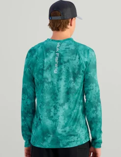 Huk Gear Performance Tops-KC Subphantis Pursuit Performance Crew KC Subphantis Shallows