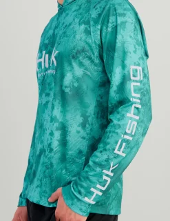 Huk Gear Performance Tops-KC Subphantis Pursuit Performance Hoodie KC Subphantis Shallows
