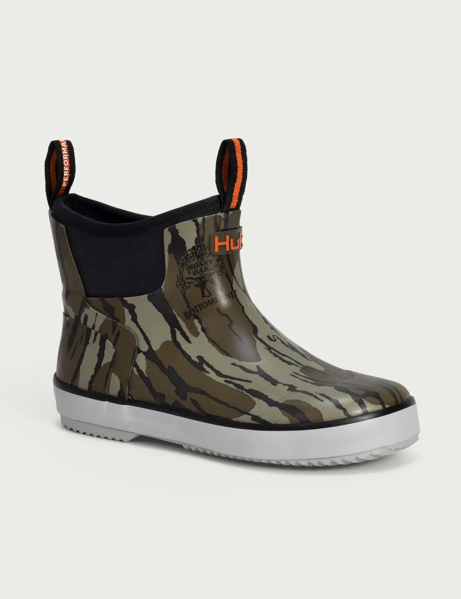 Huk Gear Boots|Rainwear-Kids Bottomland Rogue Wave Boots Mossy Oak Bottomland