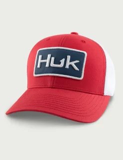 Huk Gear Hats-Kids Classic Logo Trucker Hat Channel Marker