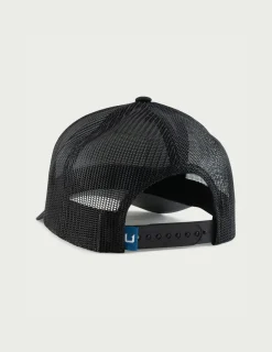 Huk Gear Hats-Kids Classic Logo Trucker Hat Black