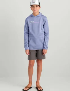 Huk Gear Hoodies & Pullovers|Performance Tops-Kids Coldfront+ Graphic Hoodie