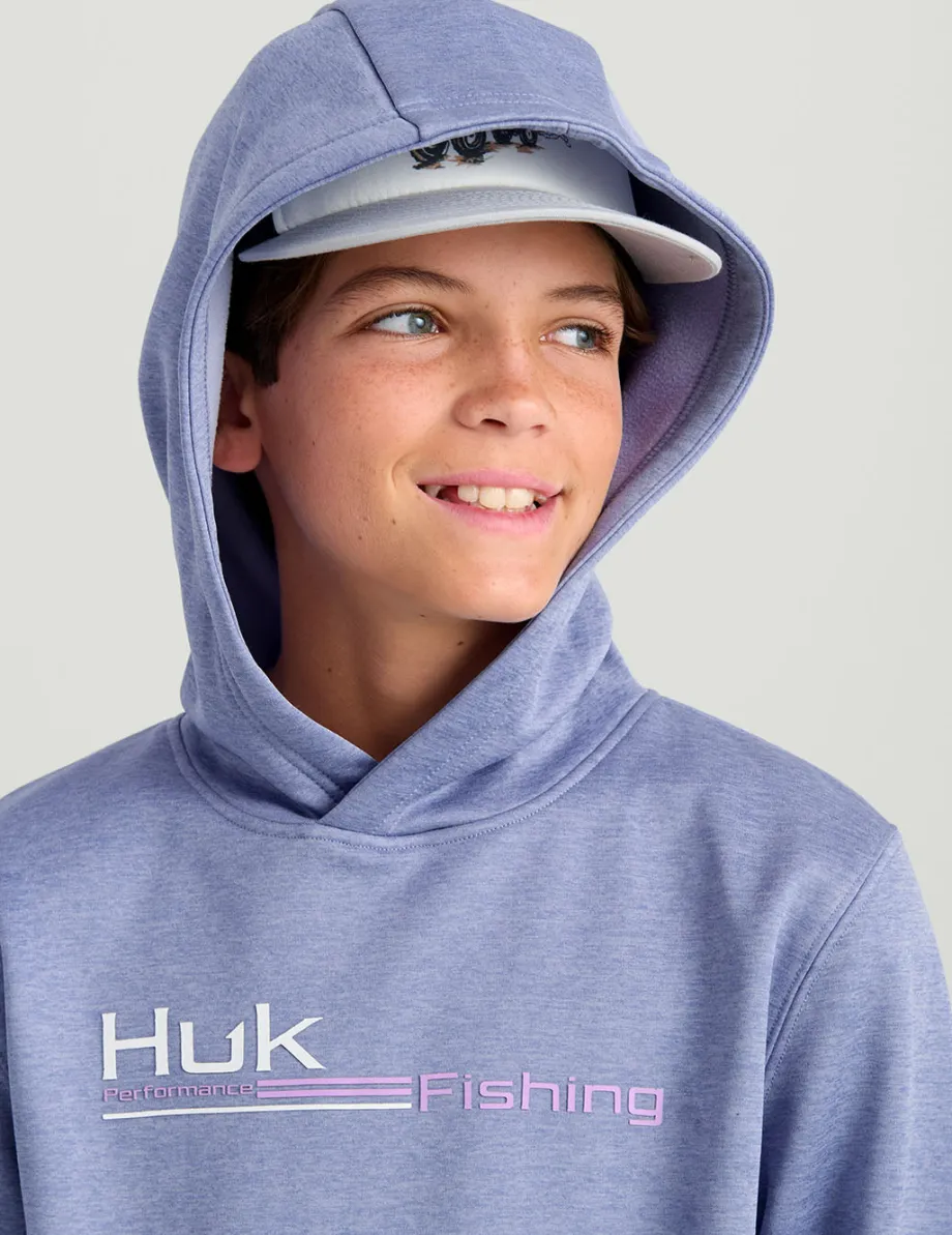 Huk Gear Hoodies & Pullovers|Performance Tops-Kids Coldfront+ Graphic Hoodie