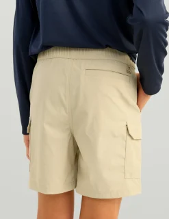 Huk Gear Shorts-Kids Creekbed Cargo Short Khaki