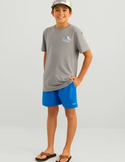 Huk Gear T-Shirts-Kids Fish Huk Tee Night Owl