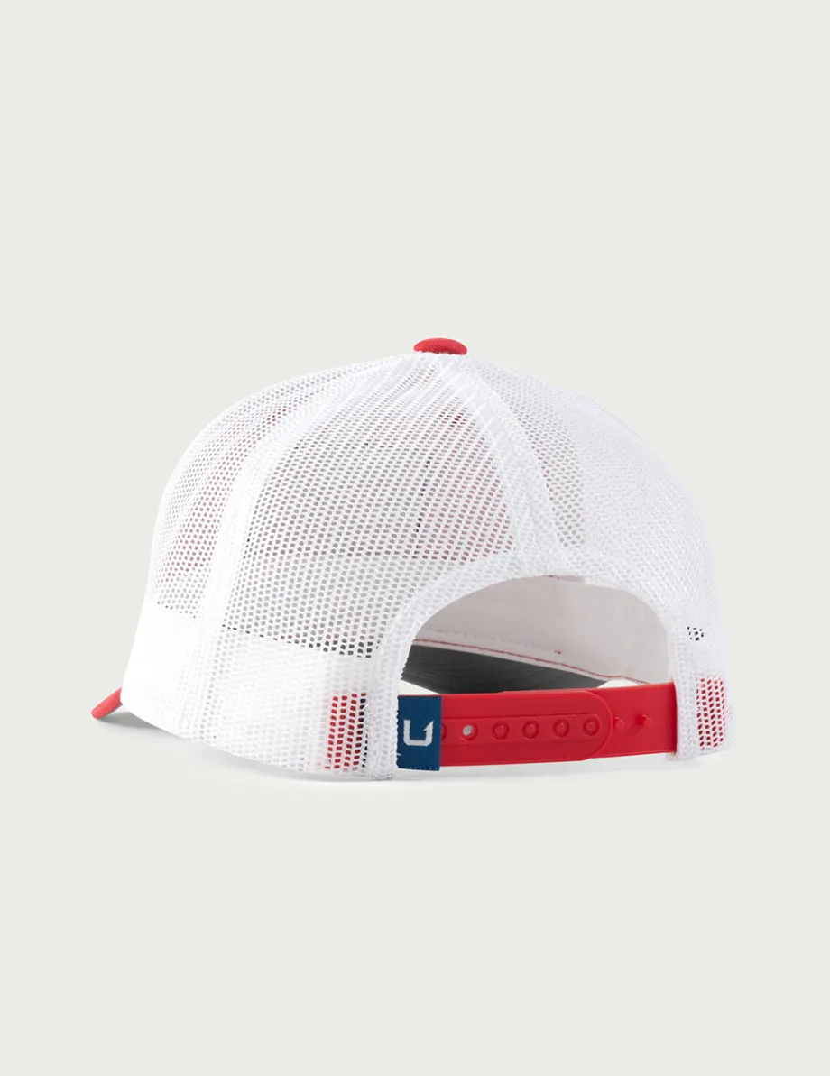 Huk Gear Hats-Kids Fish Huk Trucker Hat Channel Marker