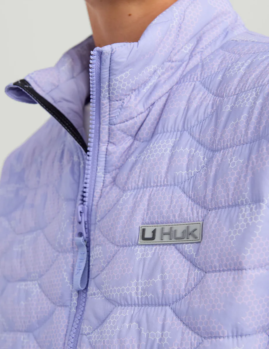 Huk Gear Insulation-Kids Huk Scale Jacket Lightning Sky Geo Camo