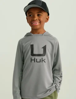 Huk Gear Performance Tops-Kids Icon Performance Hoodie Night Owl