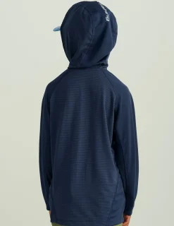 Huk Gear Performance Tops-Kids Icon Performance Hoodie Naval Academy