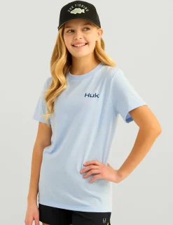 Huk Gear T-Shirts-Kids KC Huk Fill Tee Windsurfer