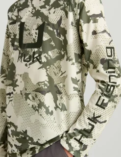 Huk Gear Performance Tops-Kids KC Icon Performance Hoodie KC Moss Grazier