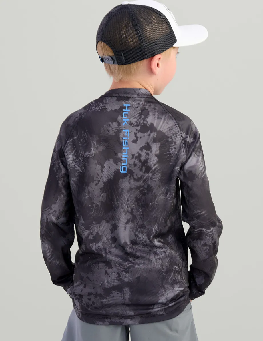 Huk Gear Performance Tops-Kids KC Subphantis Pursuit Performance Crew KC Subphantis Night Vision