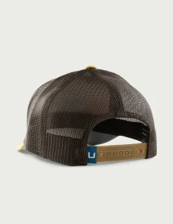 Huk Gear Hats|Hats-Kids Lab Patch Trucker Hat Sand Piper