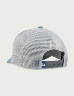 Huk Gear Hats-Kids Lab Patch Trucker Hat Quiet Harbor