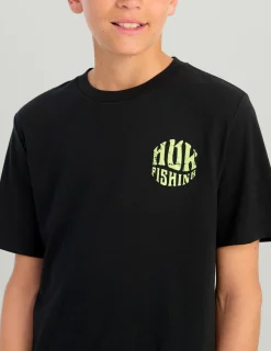 Huk Gear T-Shirts-Kids Outta This World Tee Black