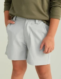 Huk Gear Shorts-Kids Pursuit Short Harbor Mist