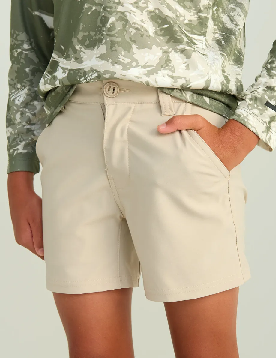 Huk Gear Shorts-Kids Pursuit Short Khaki
