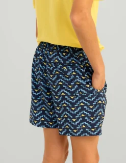 Huk Gear Swim-Kids Pursuit Volley Swim Short Marolina Blue Marlin Pyramid