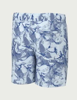 Huk Gear Swim-Kids Pursuit Volley Swim Short Cane Bay Ice Water