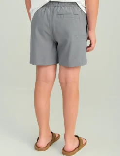 Huk Gear Swim-Kids Pursuit Volley Swim Short Night Owl