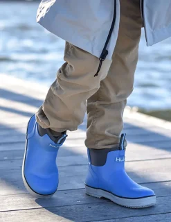 Huk Gear Boots|Rainwear-Kids Rogue Wave Boots Marolina Blue
