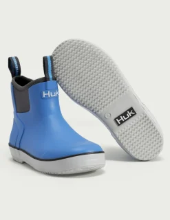 Huk Gear Boots|Rainwear-Kids Rogue Wave Boots Marolina Blue