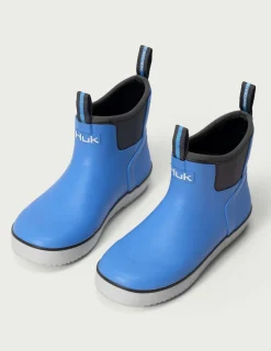 Huk Gear Boots|Rainwear-Kids Rogue Wave Boots Marolina Blue