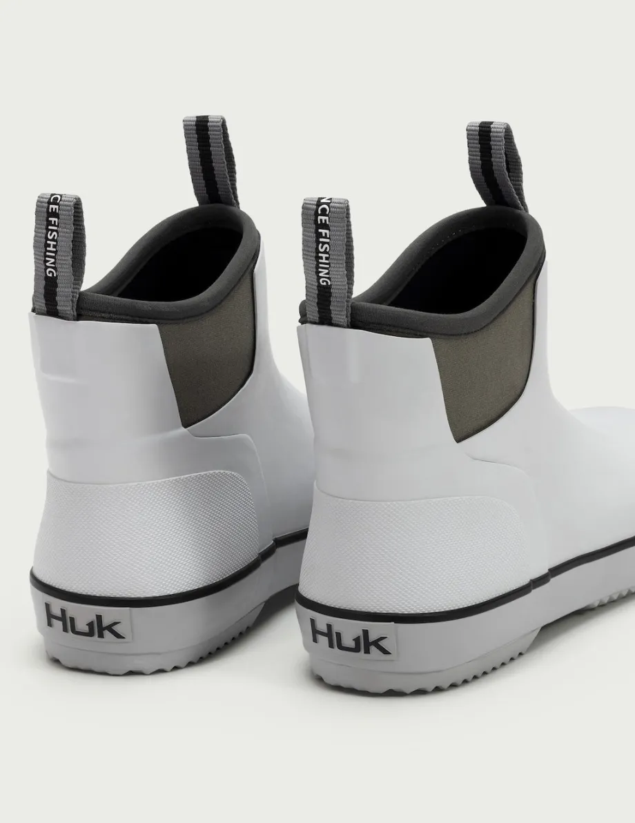 Huk Gear Boots|Rainwear-Kids Rogue Wave Boots White