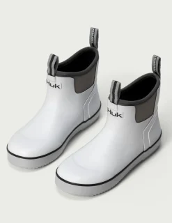 Huk Gear Boots|Rainwear-Kids Rogue Wave Boots White