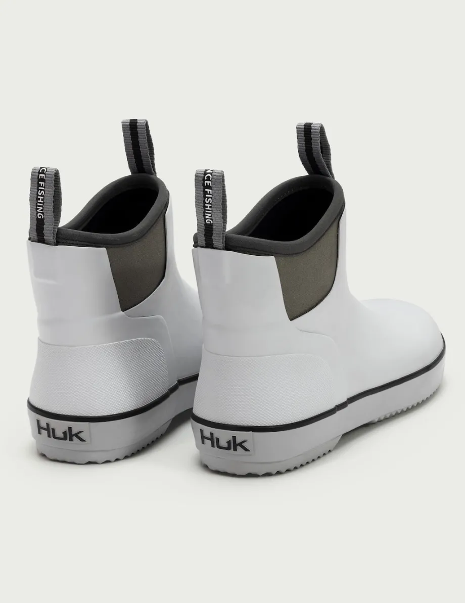Huk Gear Boots|Rainwear-Kids Rogue Wave Boots White
