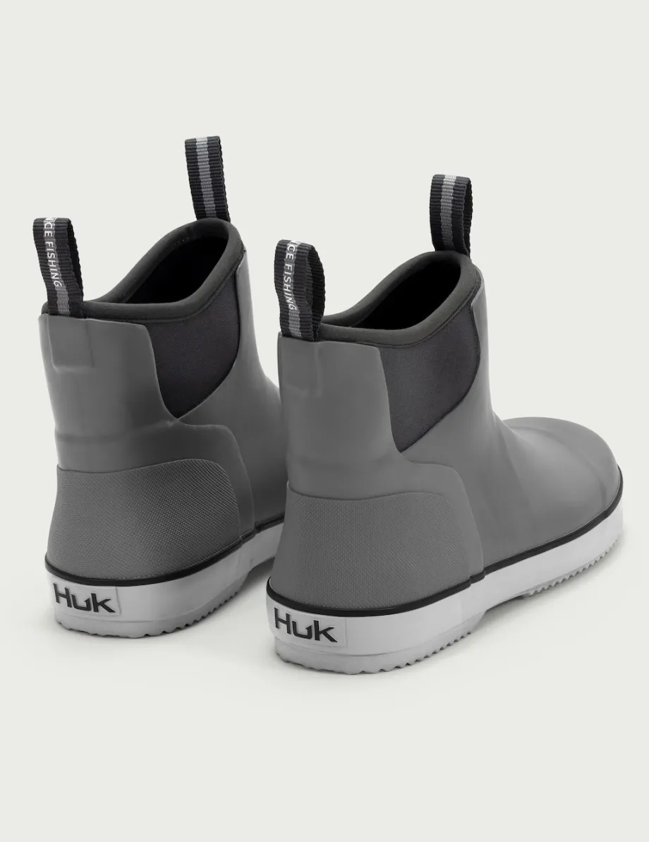 Huk Gear Boots|Rainwear-Kids Rogue Wave Boots Grey
