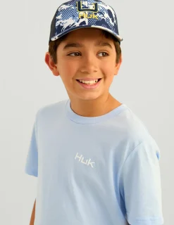Huk Gear T-Shirts-Kids Salute Tee Windsurfer