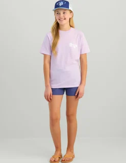 Huk Gear T-Shirts-Kids Sunset Sunrise Tee Orchid Bloom