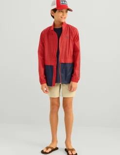 Huk Gear Windbreakers-Kids Tradewind Windbreaker Channel Marker