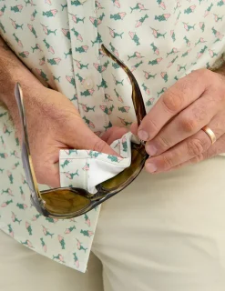 Huk Gear Button Downs-Kona Button-Down Egret American Fish