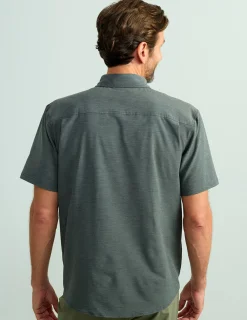 Huk Gear Button Downs-Kona Button-Down Volcanic Ash
